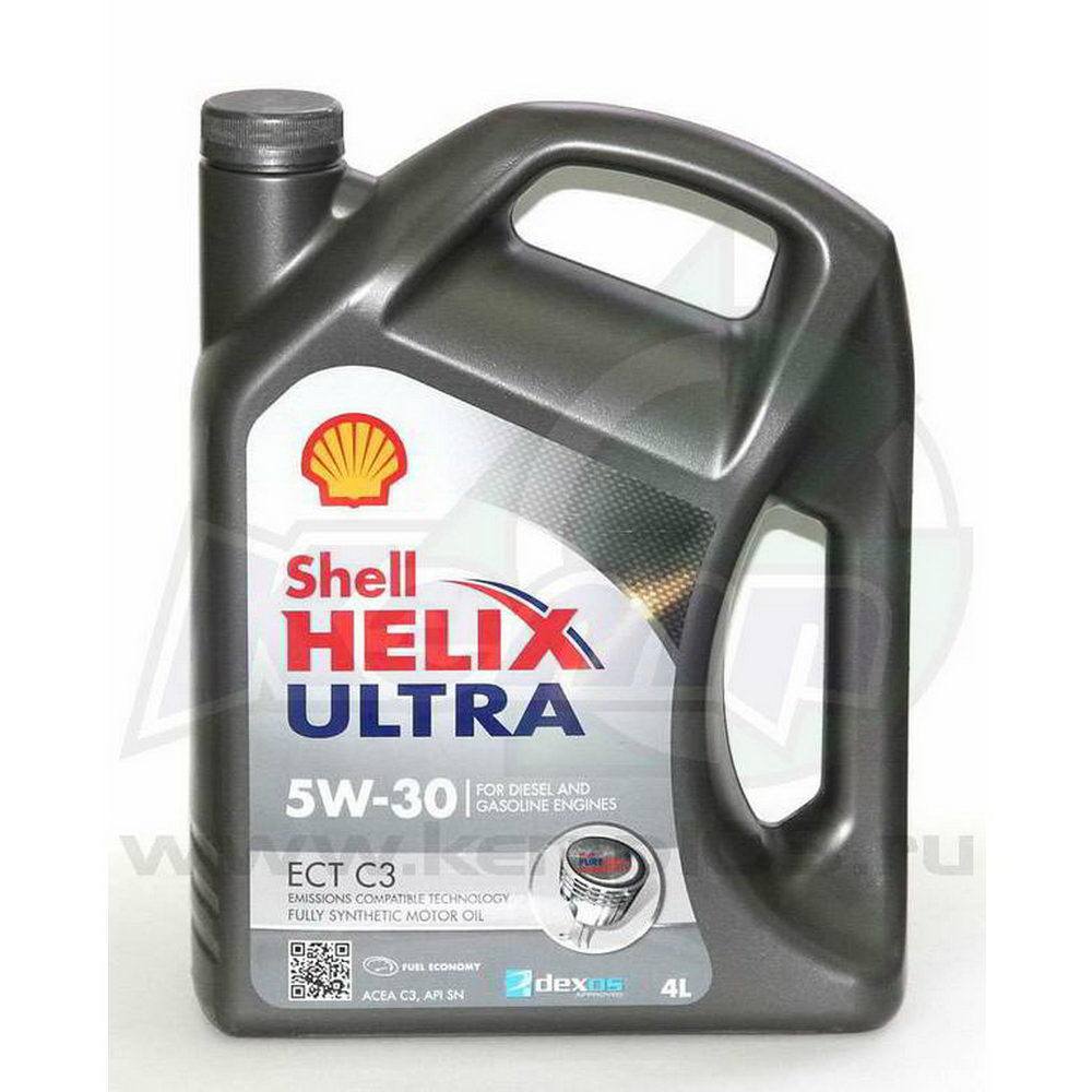 Масло Shell Helix Ultra ECT 5W-30 4л.