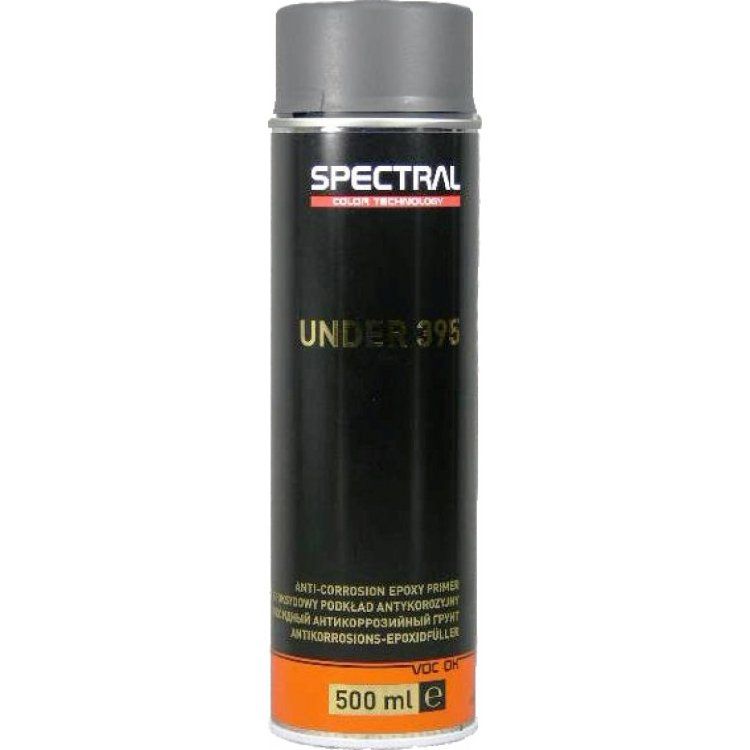 Грунт эпоксидный Under 395 P2 светло-серый спрей 0,5л SPECTRAL 87270
